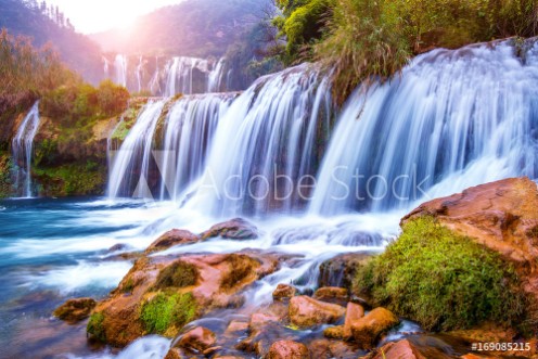 Picture of Jiulong waterfall in Luoping China